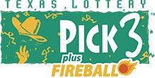TX Lottery Pick 3 Logo