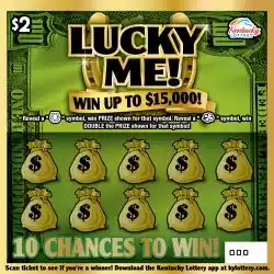 Kentucky Lottery Lucky Me! Scratch-Off Game