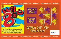 Kentucky Lottery Wild 8's Scratch-Off Game